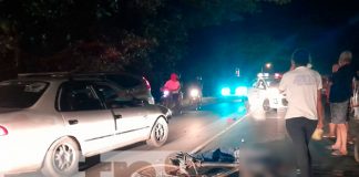 Ciclista muere arrollado en la carretera panamericana sur, Rivas
