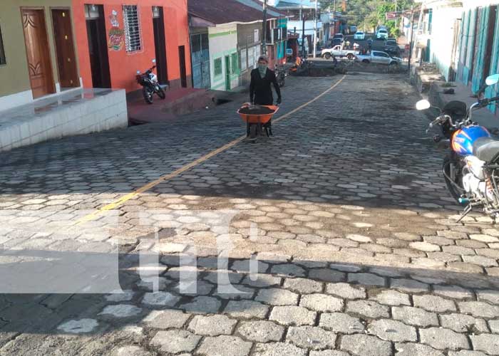 Alcaldía de Boaco continúa entregando proyectos de calles 