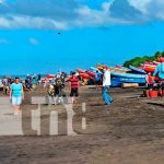 Comercio con dinamismo en centro turístico la Boquita en Carazo