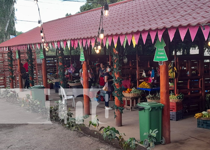 Mercado campesino listo para recibir a familias de Managua