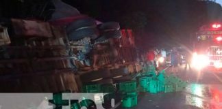 Accidente deja una persona fallecida Matagalpa