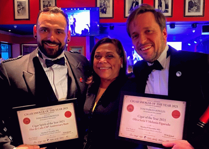 Nicaragua reconocida en premios de la industria de puros en Londres