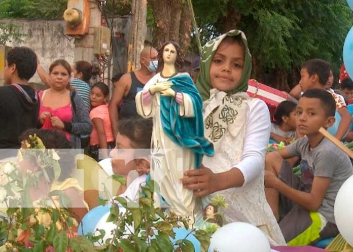Pueblo mariano de San Rafael del Sur participa de Purísima Acuática