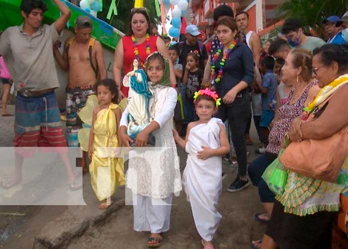 Pueblo mariano de San Rafael del Sur participa de Purísima Acuática