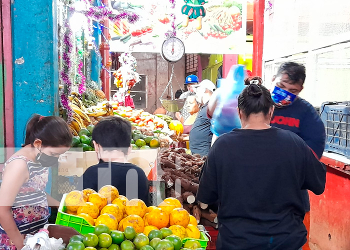 Gran dinamismo previo a la navidad en el Mercado Periférico de Managua 