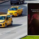 Una mujer grabó acoso de taxista con un video en TikTok en Colombia