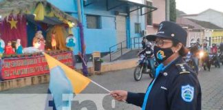 Policía Nacional realiza banderillazo Plan Belén 2021 en Boaco