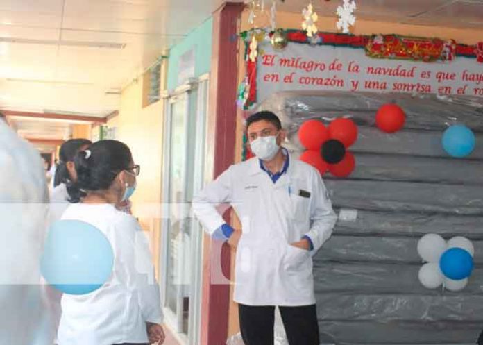 Pacientes estrenan colchones en el Hospital Regional en Bluefields