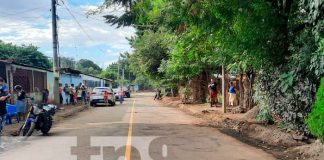 Nuevas calles asfaltadas en Sabana Grande, Managua, Nicaragua