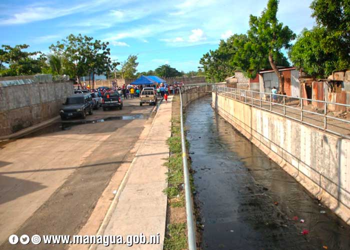 Nuevas obras y calles para el barrio La Primavera, Managua