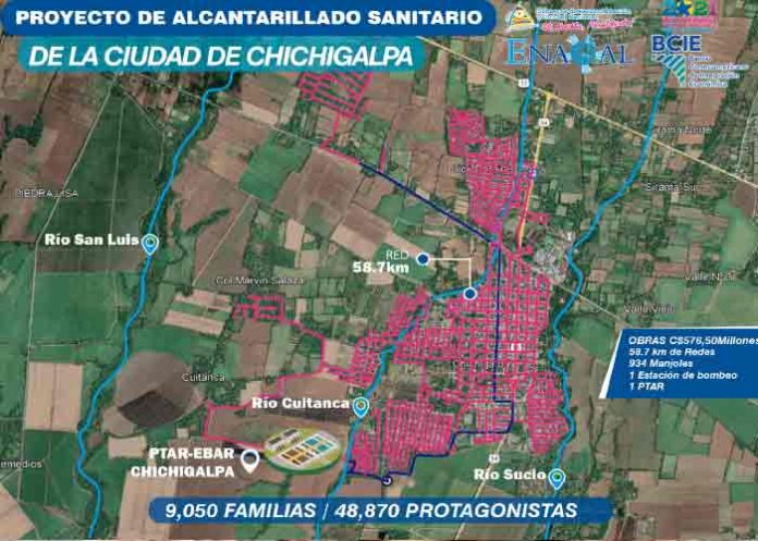 ENACAL entrega proyecto de alcantarillado sanitario en Chichigalpa