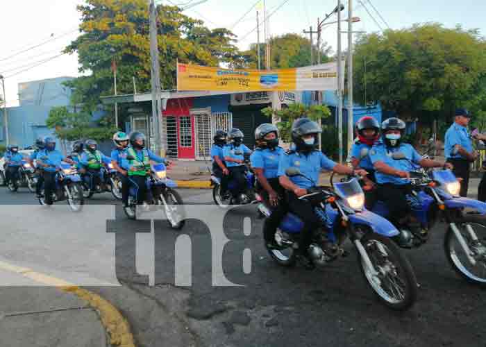 Fuerzas policiales de Chinandega dieron el banderillazo al Plan María 2021
