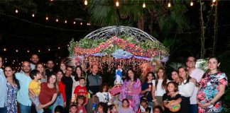 Familia presidencial de Nicaragua celebra a la Virgen María