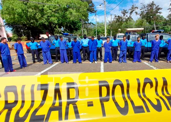 Captura de delincuentes peligrosos en Nicaragua