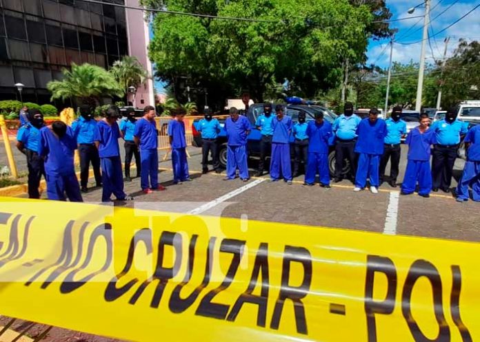 Captura de delincuentes peligrosos en Nicaragua