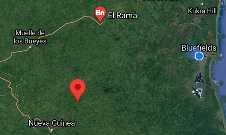  Continúa la búsqueda de 5 desaparecidos tras naufragio en El Rama