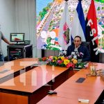 Conferencia de prensa desde la EPN Nicaragua