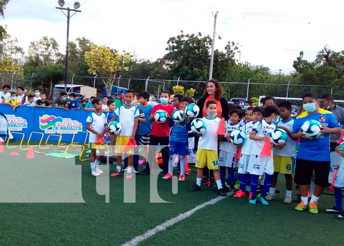Academia de fútbol en Managua