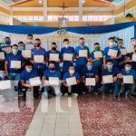 Entrega de certificados por alfabetización en Penitenciario de Granada