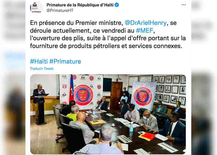 Gobierno haitiano y sindicatos firman acuerdo sobre combustibles