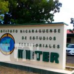 Conferencia de prensa desde el INETER en Nicaragua
