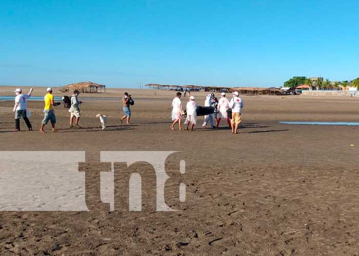 Playa Las Peñitas, en León, donde encontraron a un adolescente muerto