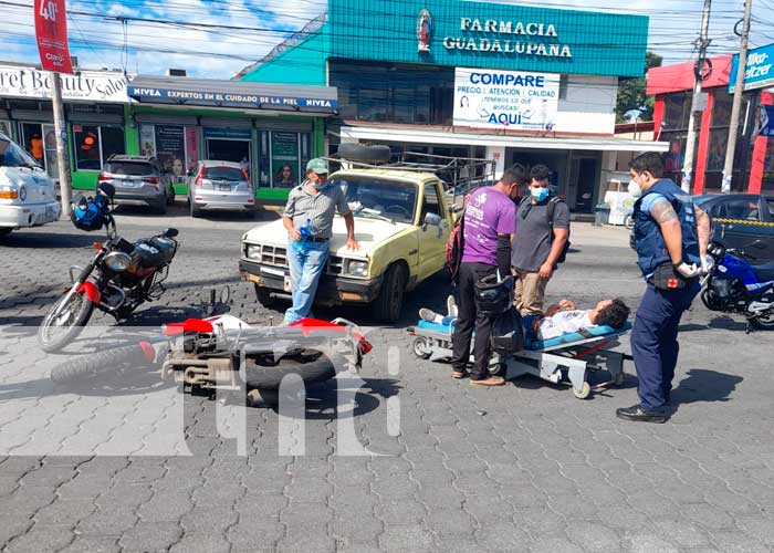 Accidente de tránsito en Linda Vista, Managua