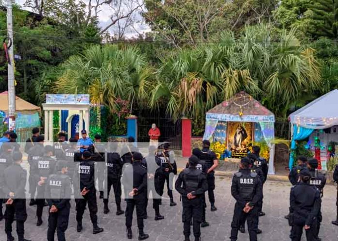 Policía Nacional asegurará tranquilidad de las fiestas marianas en Madriz