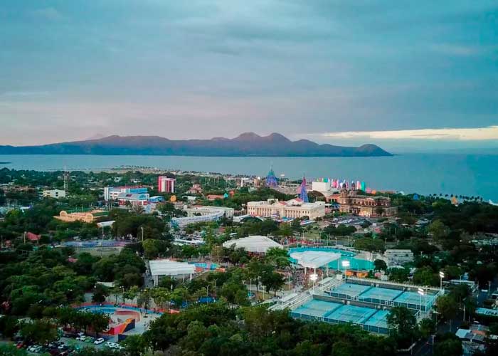 Vistas de la capital de Nicaragua, Managua 