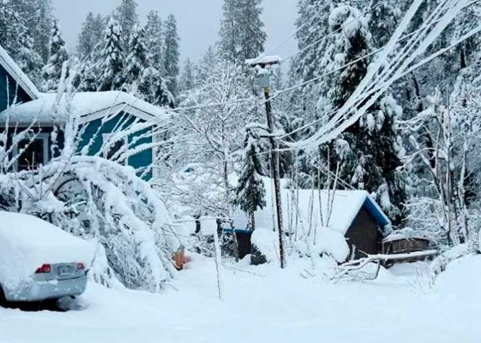 Rompe récord la cantidad de nieve que ha caído en Sierra Nevada, California