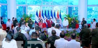 Reunión de Nicaragua durante acuerdo con Honduras