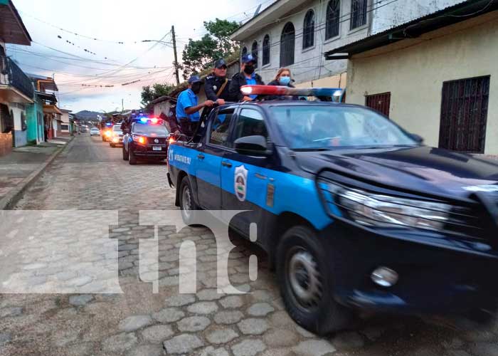 Ejecución del Plan María de la Policía en Jinotega