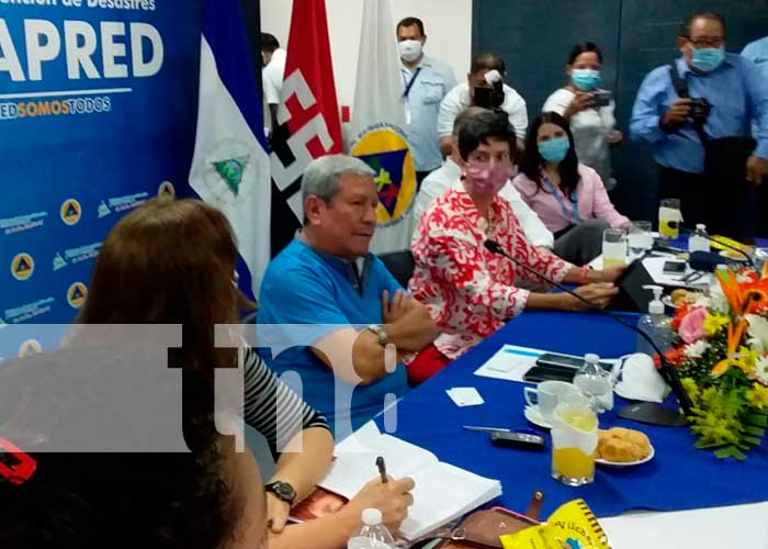 Reunión con alta funcionaria del PMA en Nicaragua