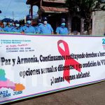 Caminata tras el día mundial del VIH en Río San Juan
