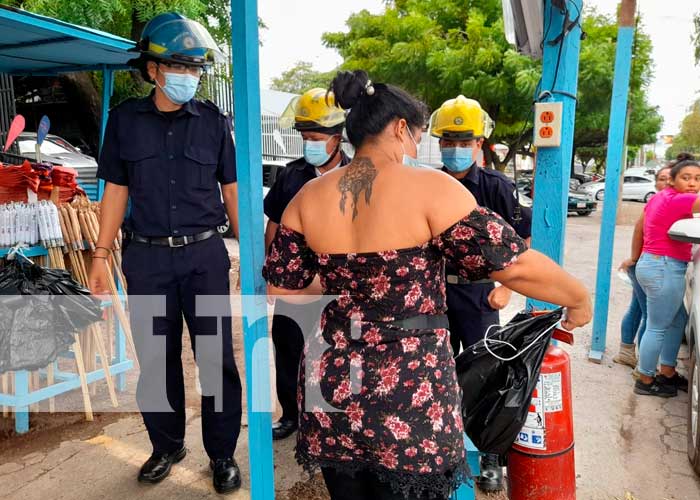 Tramos de pólvora en Managua cumplen con medidas de seguridad