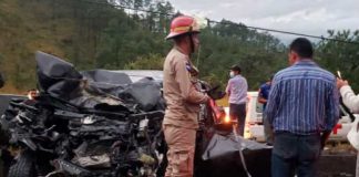 Accidente de tránsito deja varios heridos en Tegucigalpa