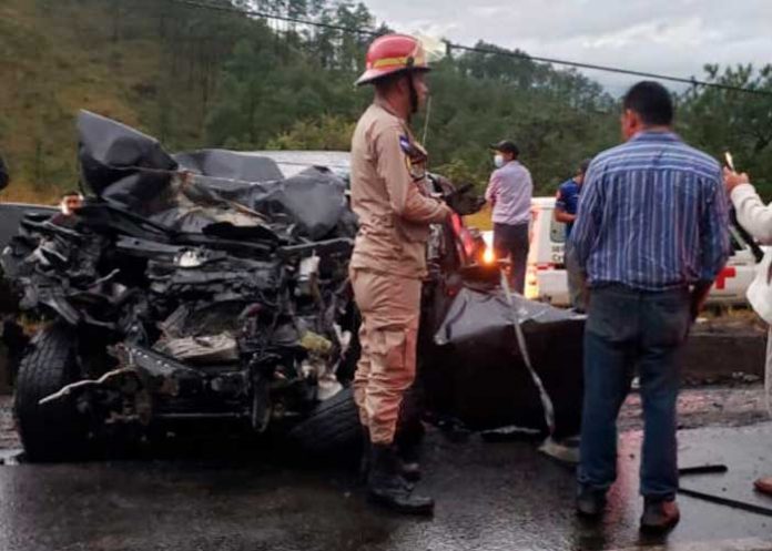 Accidente de tránsito deja varios heridos en Tegucigalpa