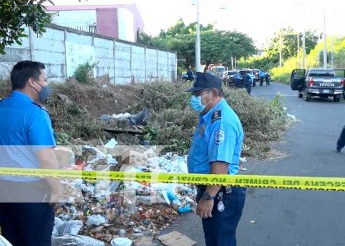 Lugar en Managua donde un hombre fue encontrado muerto en la tina de una camioneta
