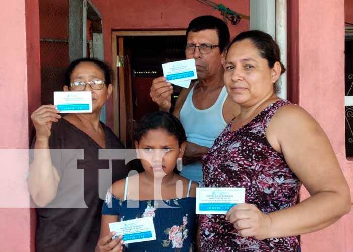Jornada de vacunación casa a casa en Tipitapa