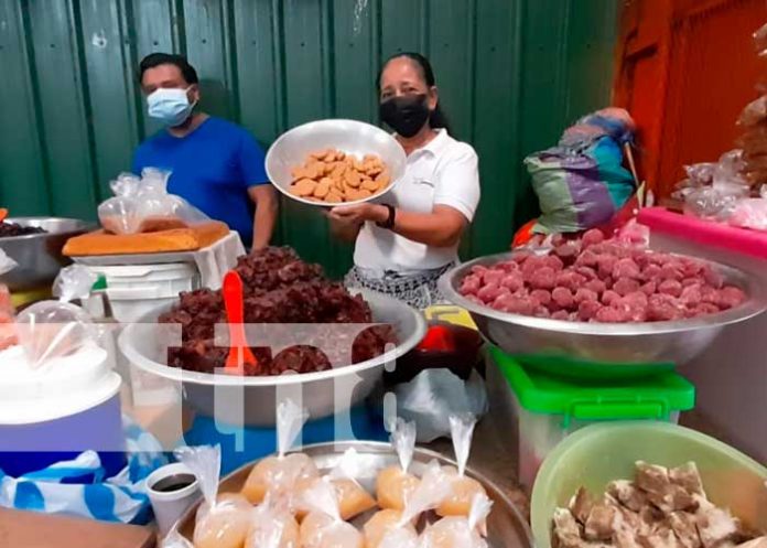 Comercio de productos para la gorra de la Purísima en Nicaragua