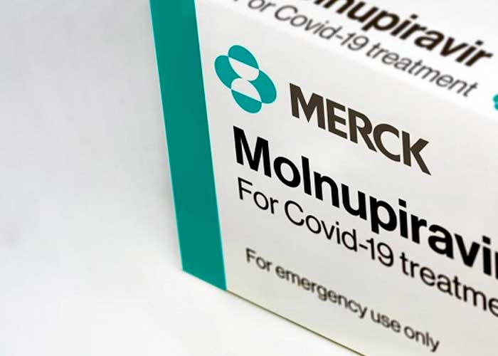 México autoriza molnupiravir para el uso de emergencia contra el COVID-19.