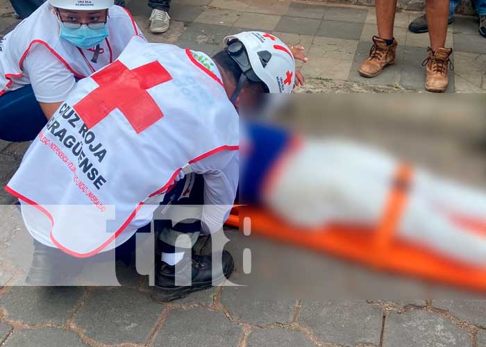 Motociclista lesionado tras impactar contra un camión en Juigalpa