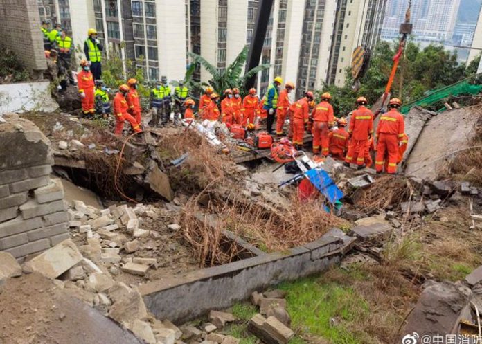 6 personas muertas al registrarse una explosión en una oficina en China