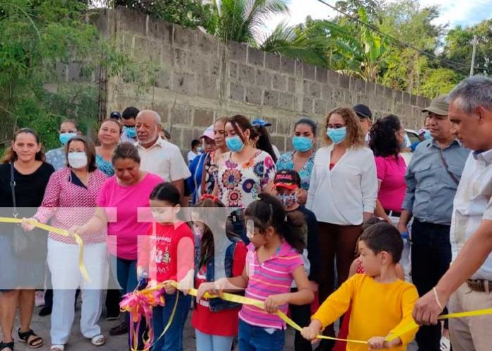 Inauguran 5 calles nuevas en Juigalpa