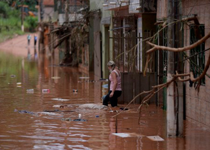 En Brasil mueren 10 personas en las últimas 24 horas por las lluvias
