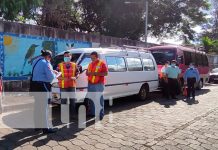 Policía Nacional inspeccionó transporte escolar en Juigalpa, Chontales