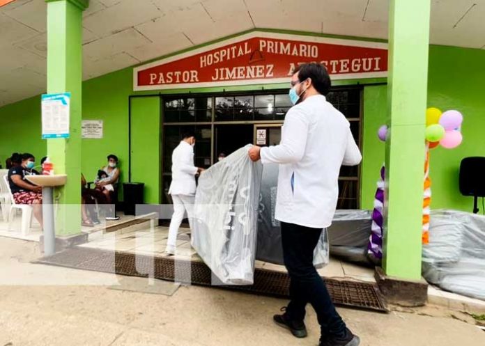 Cambios de colchones en Hospital de Jalapa