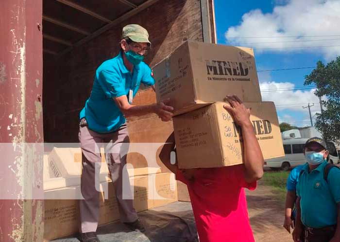 Llegan materiales fungibles y paquetes escolares a Puerto Cabezas