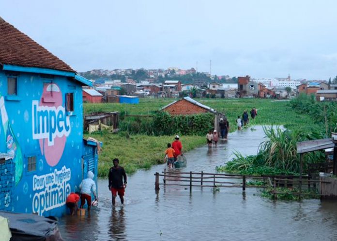 Lluvias en Madagascar dejan diez muertos y varias personas desplazadas