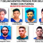Policía Nacional en Matagalpa captura a 24 peligrosos delincuentes